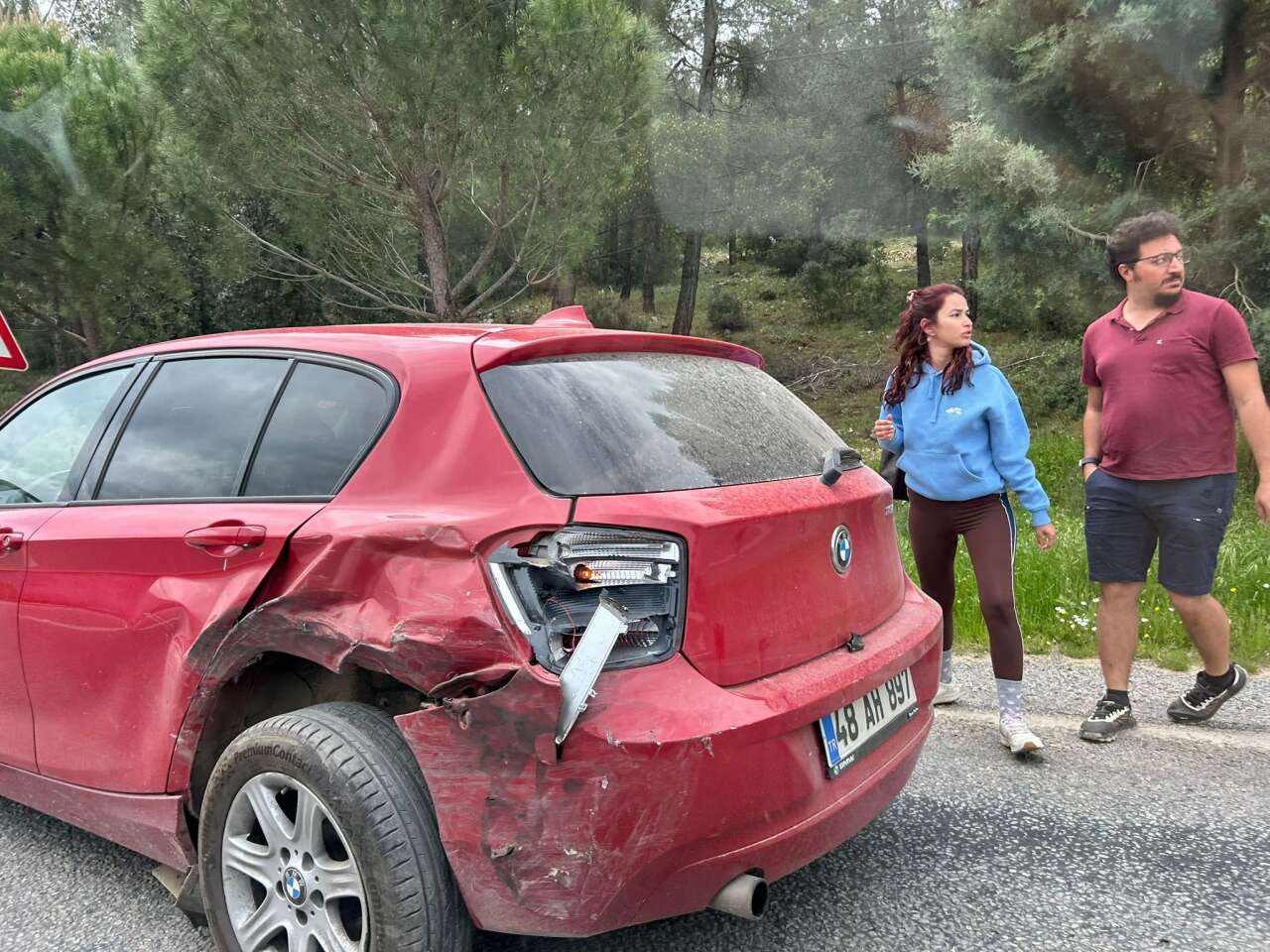 Muğla-Denizli Yolunda Trafik Kazası: Araçlar Hurdaya Döndü 1